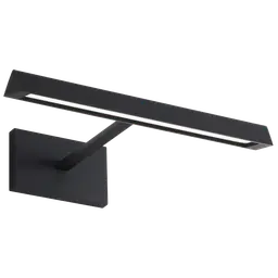 Nightshade Black 12" Integrated LED 90 CRI 3000K 120V