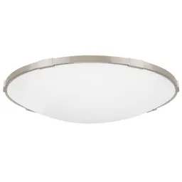 Satin Nickel 24" Diameter LED 90 CRI 3000K 120V