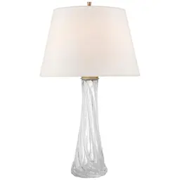 Clear Glass 13" x 18" x 12.5" Linen