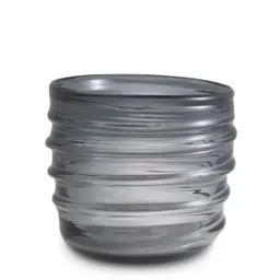 hand blown glass | grey colour S