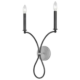 Weathered Zinc LED Bulb(s) Included