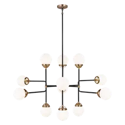 Satin Brass LED Bulb(s) Included