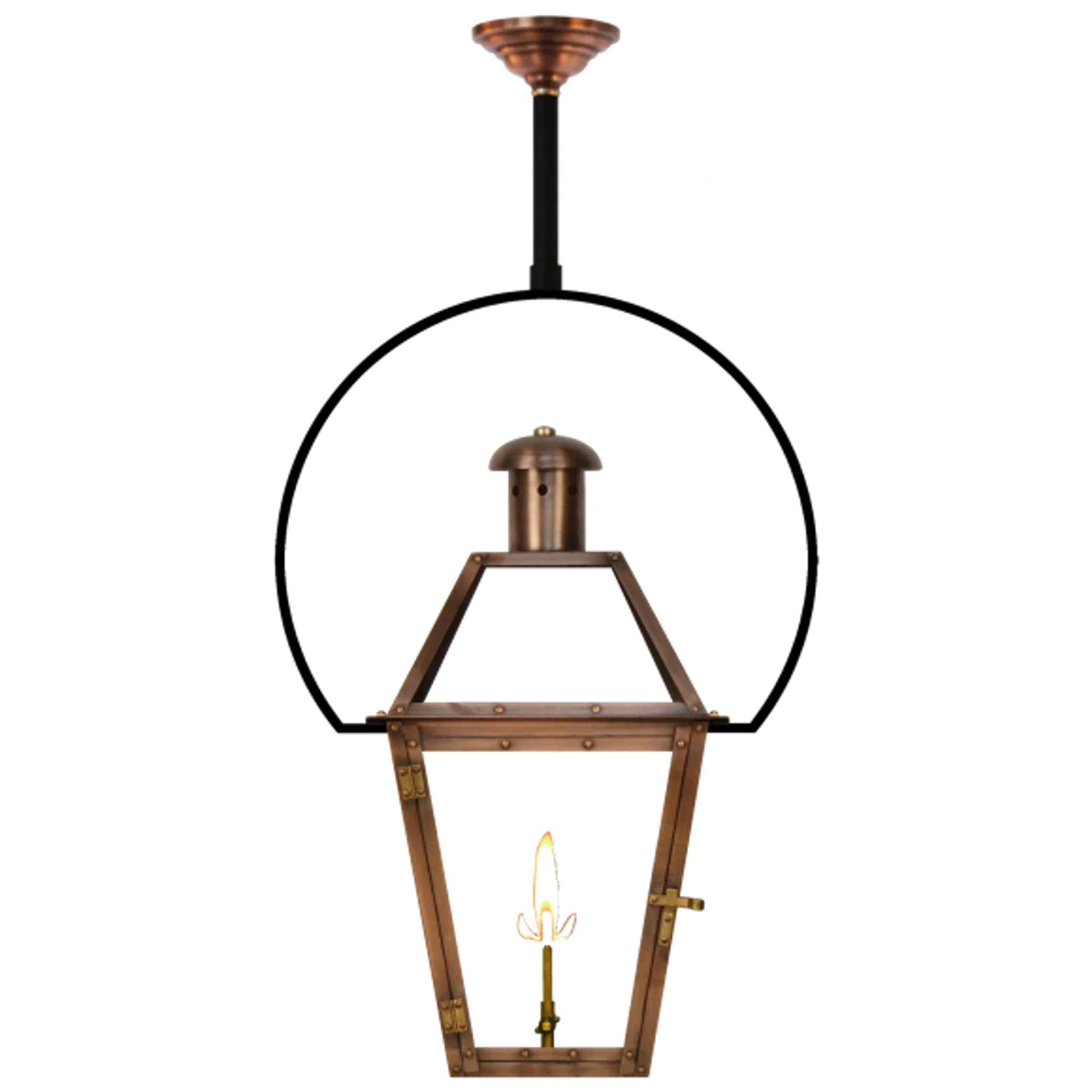 Купить Уличный подвесной светильник Georgetown 20" Yoke Ceiling Lantern в интернет-магазине roooms.ru