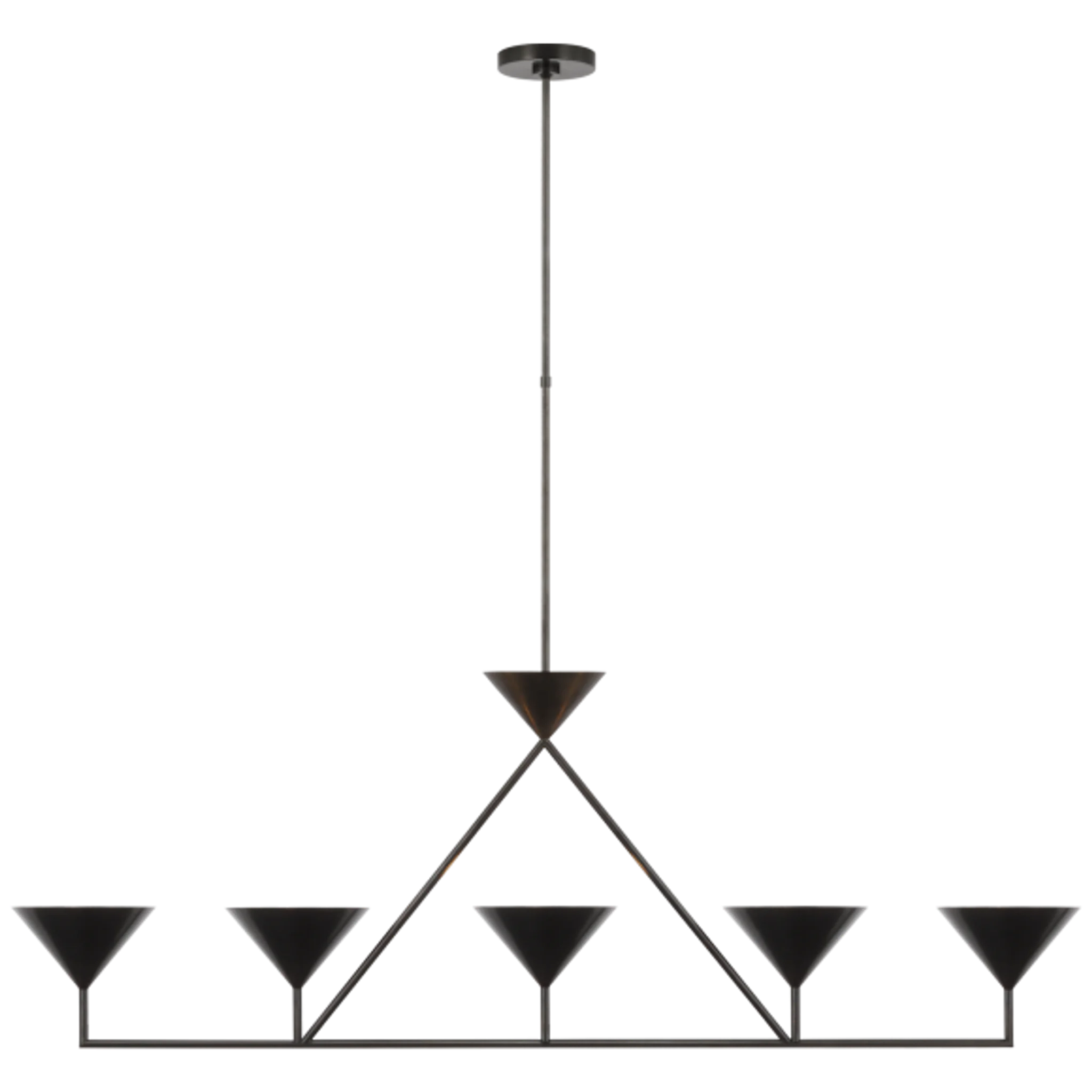 Купить Люстра Orsay XL 5-Light Linear Chandelier в интернет-магазине roooms.ru