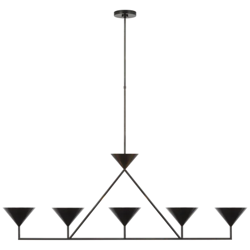 Купить Люстра Orsay XL 5-Light Linear Chandelier в интернет-магазине roooms.ru