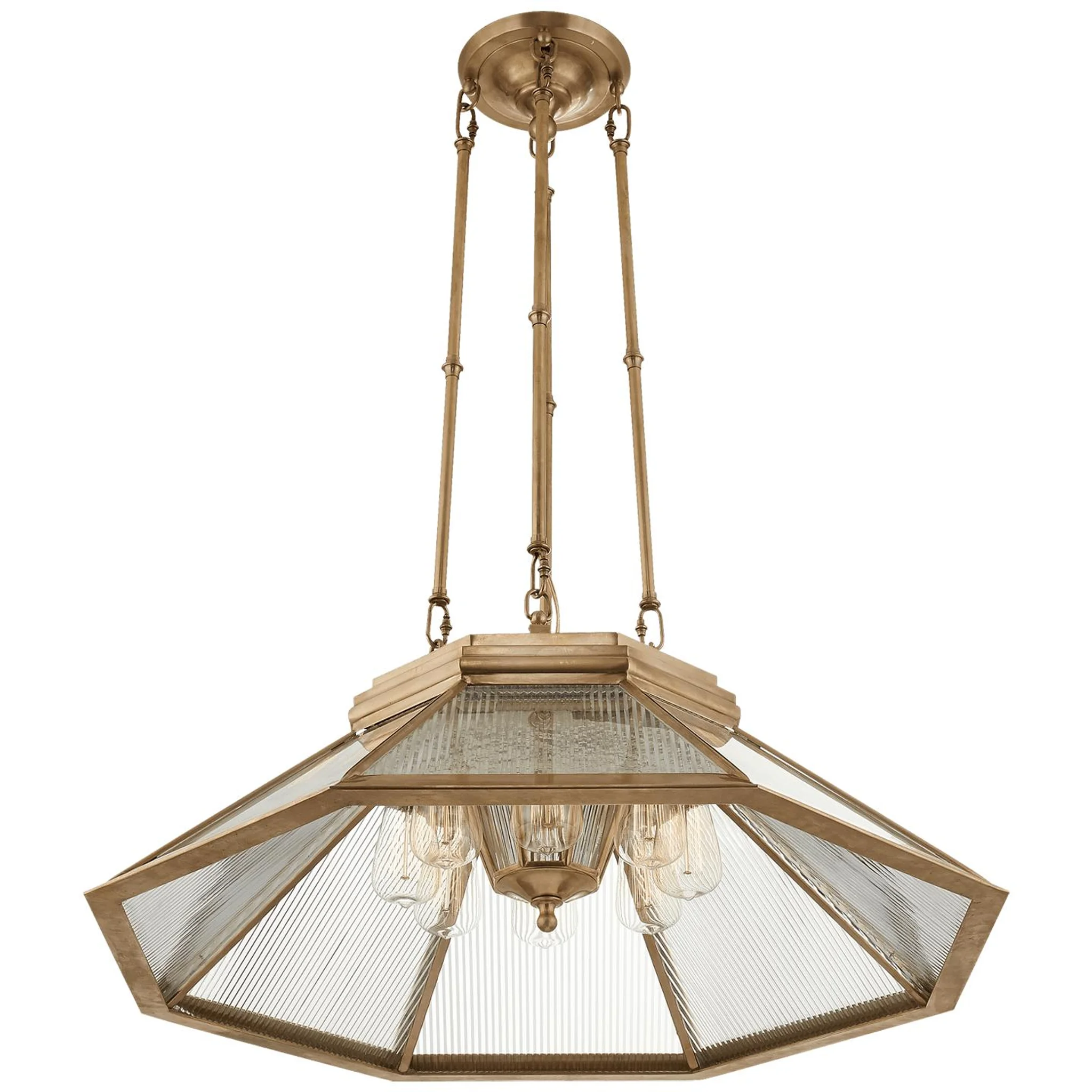Купить Люстра Rivington Medium Eight-Paneled Chandelier в интернет-магазине roooms.ru