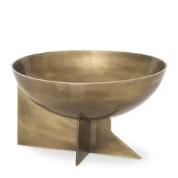 vintage brass finish