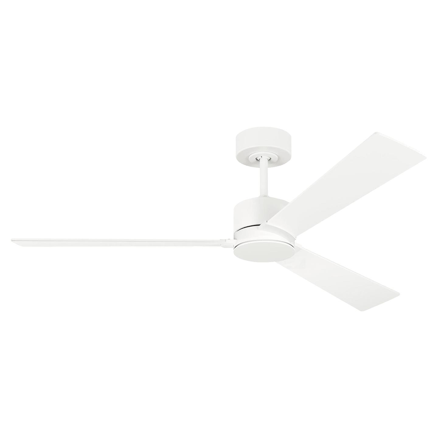 Matte White Housing With Matte White Blades