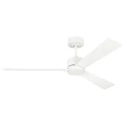 Matte White Housing With Matte White Blades