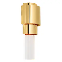 gold finish | crystal glass