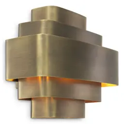 vintage brass finish