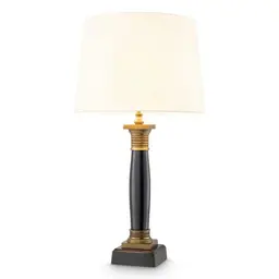 vintage brass finish | black finish