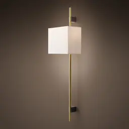 Lacquered Burnished Brass Black Linen