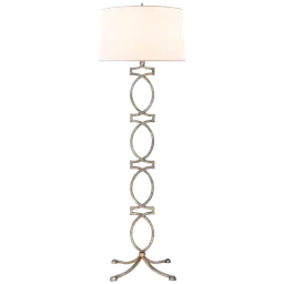 Venetian Silver 20" x 22" x 13" Silk