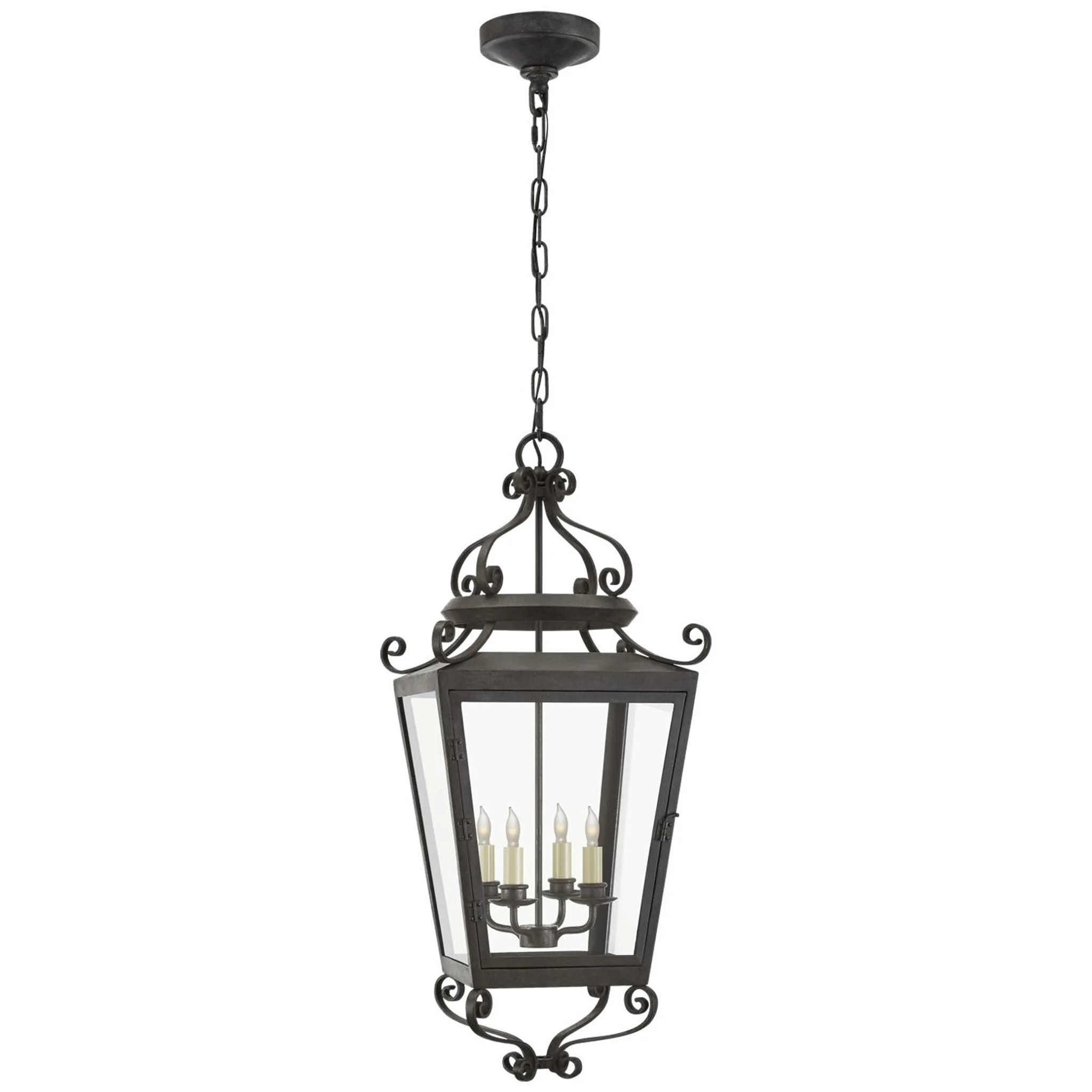 Купить Уличный подвесной светильник Lafayette Large Hanging Lantern в интернет-магазине roooms.ru