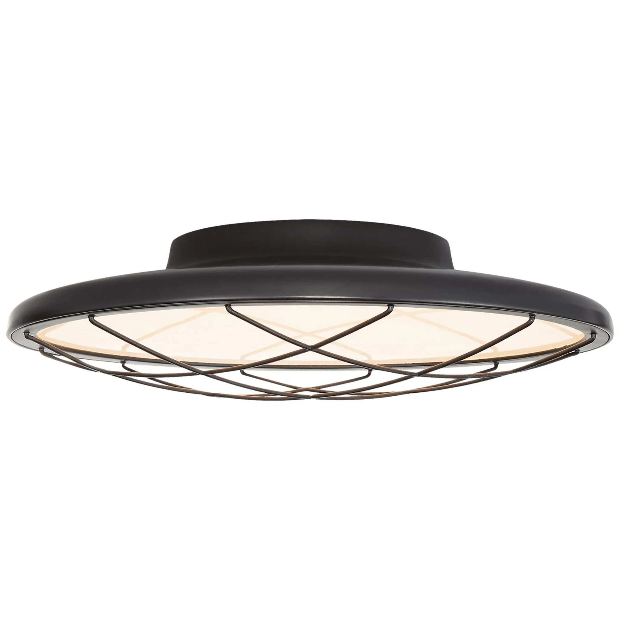 Купить Накладной светильник Dot 13" Caged Flush Mount в интернет-магазине roooms.ru