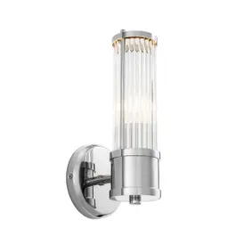 nickel finish | clear glass