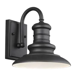 Textured Black Wildlife Friendly Lamp Included