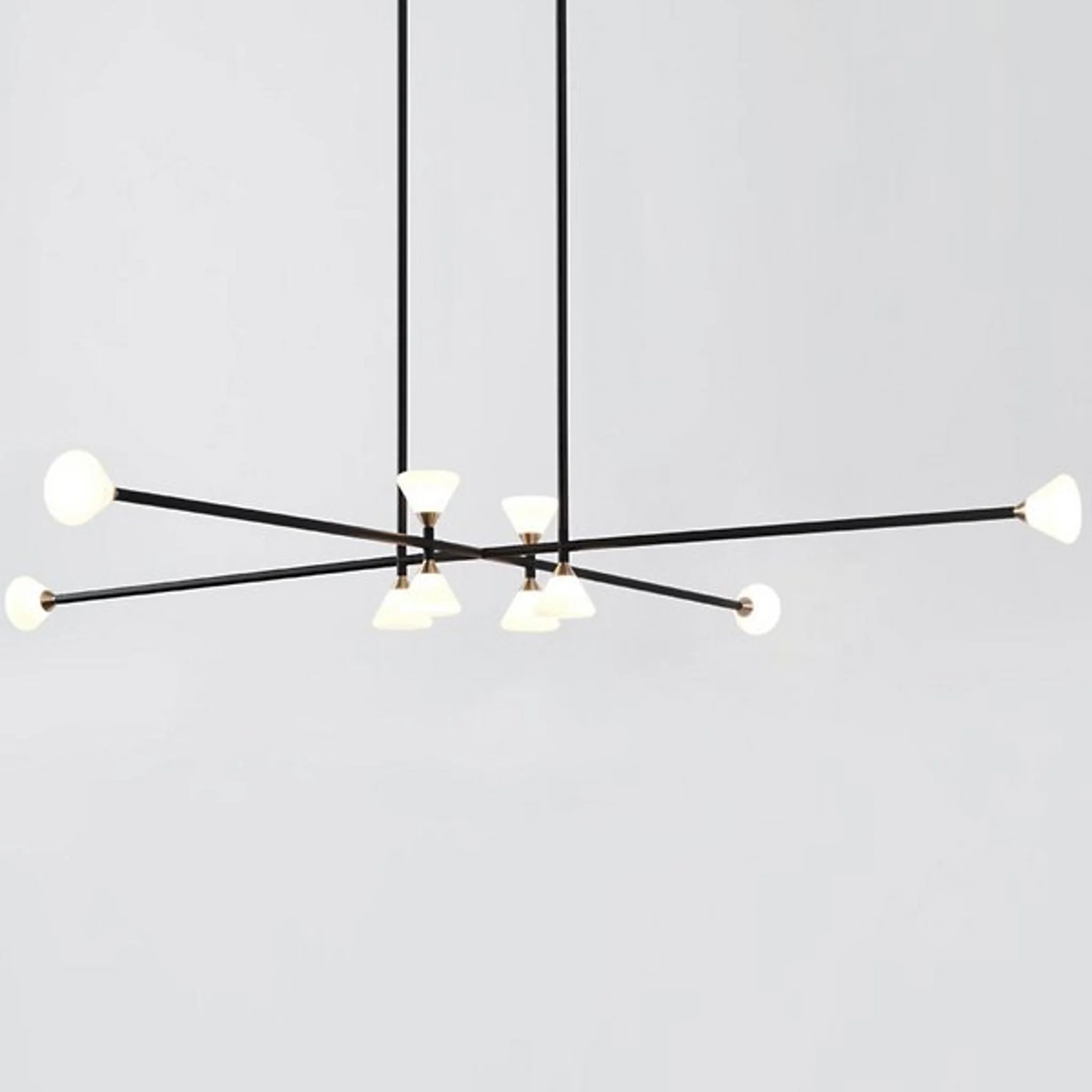 Купить Люстра Apollo Horizontal LED Chandelier в интернет-магазине roooms.ru