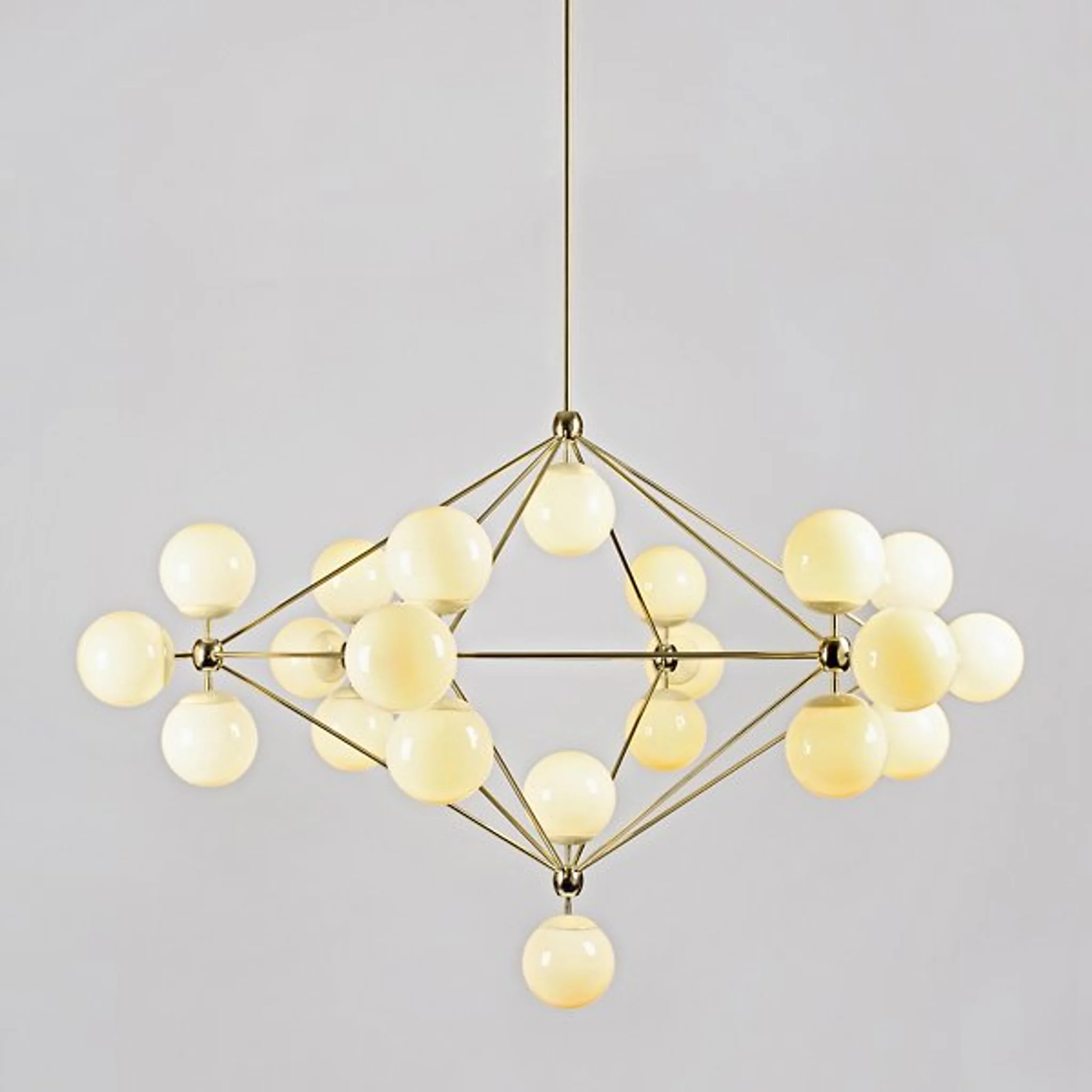 Купить Люстра Modo 6 Sided Chandelier - 21 Globes в интернет-магазине roooms.ru