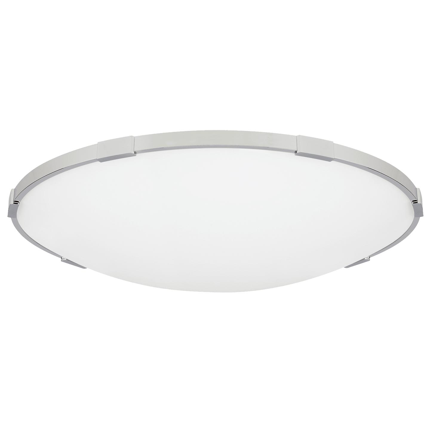 Chrome 24" Diameter LED 90 CRI 3000K 120V