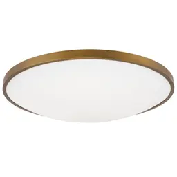 Aged Brass 18" Medium LED 90 CRI 2700K 120V
