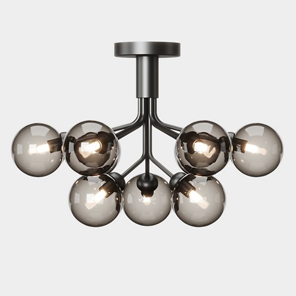 Satin Black, 9 (Not Included),Smoked Black