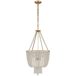 Hand-Rubbed Antique Brass Clear Glass