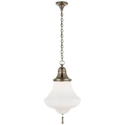 Butler's Silver White Glass