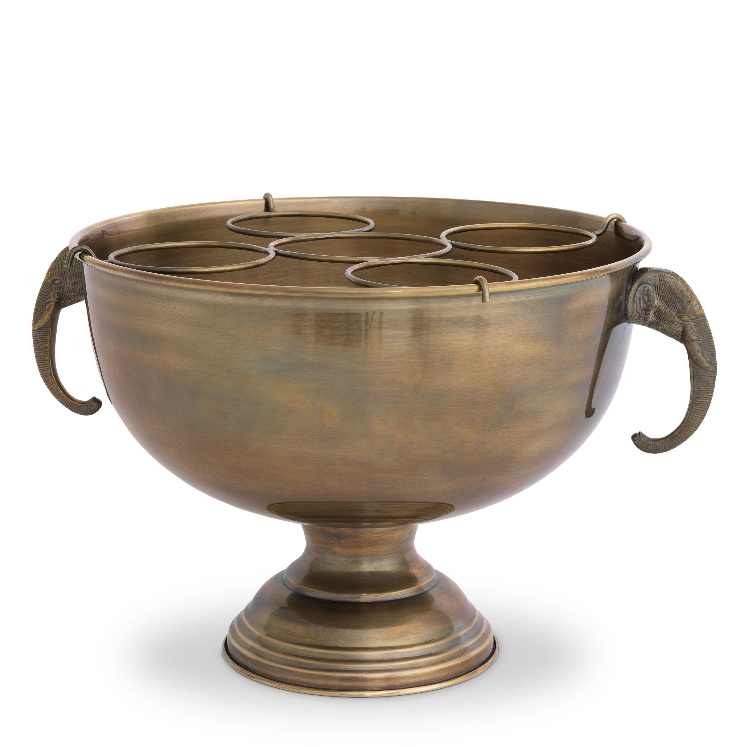 vintage brass finish