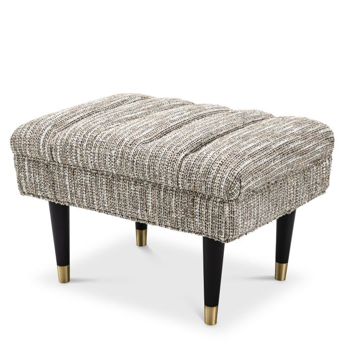 mademoiselle beige | black & brass legs S