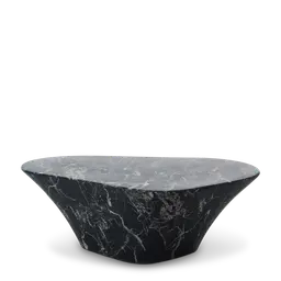 Black Fiber glassResin base artificial marble