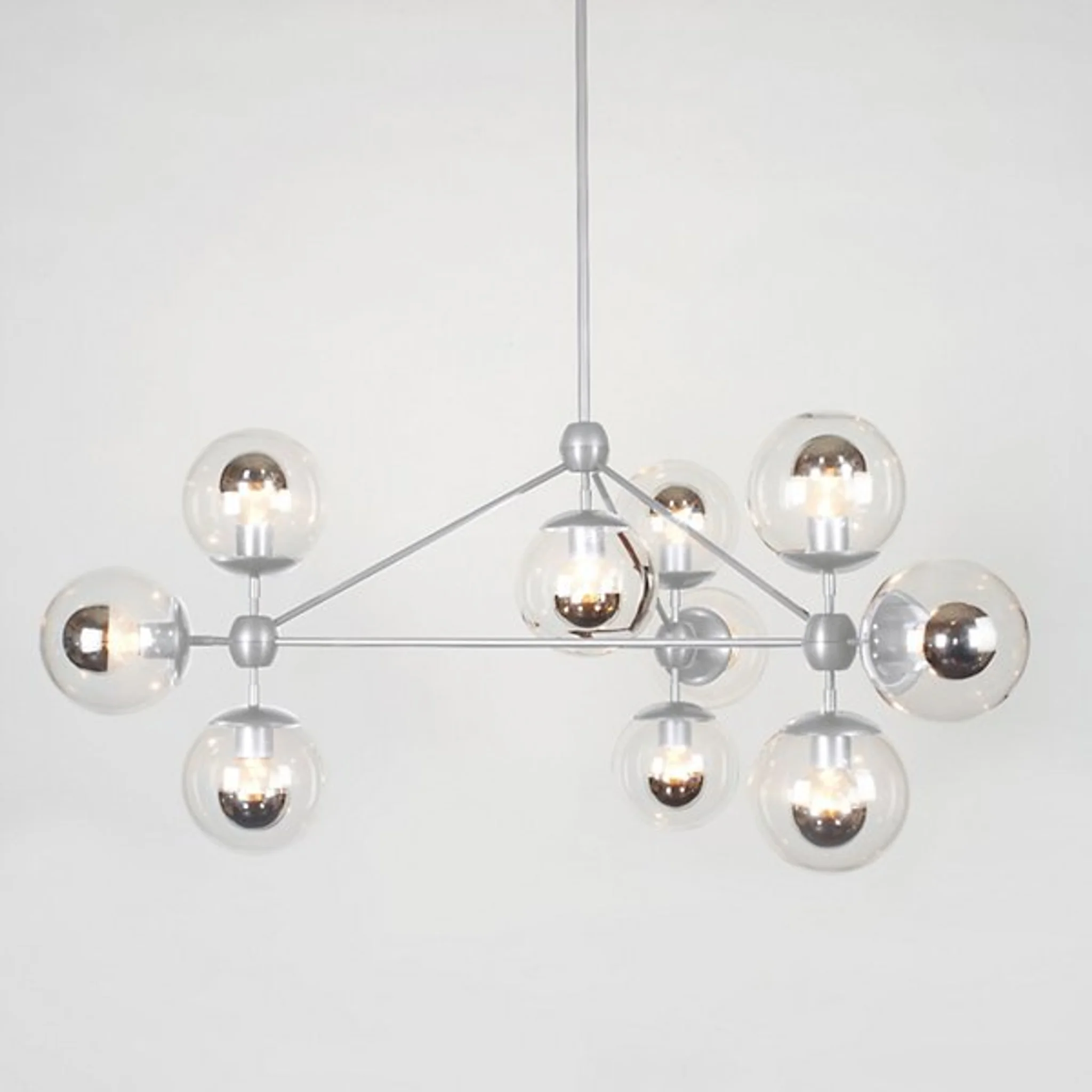 Купить Люстра Modo 3 Sided Chandelier - 10 Globes в интернет-магазине roooms.ru