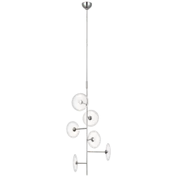 Polished Nickel Clear Glass
