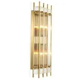 gold finish | clear glass L