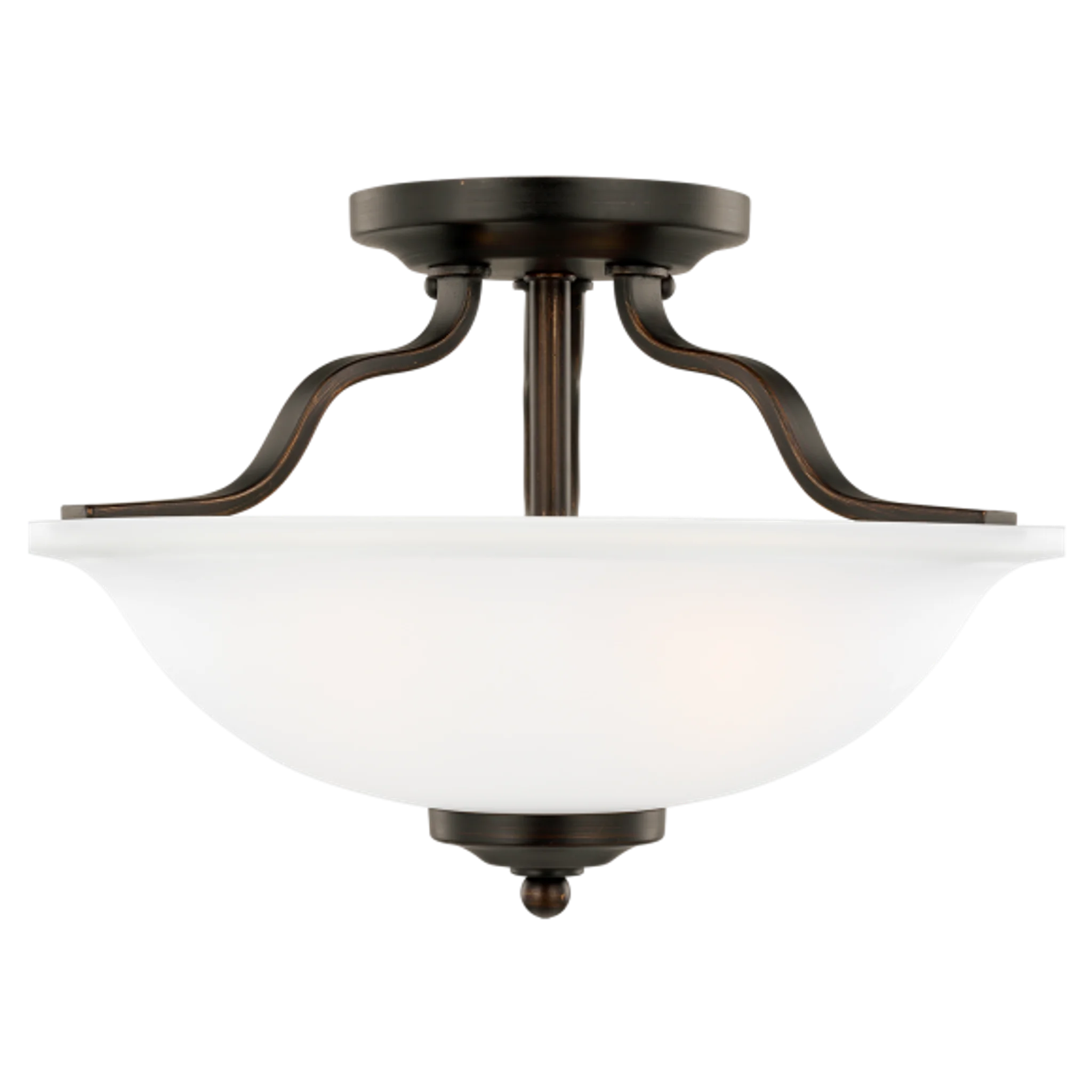 Купить Накладной светильник Emmons Two Light Semi-Flush в интернет-магазине roooms.ru