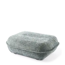 Dark green Beech woodSheet woodNozag suspensionFoam covered with a mix of feathers and fibersPlastic legs