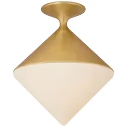 Gild White Glass