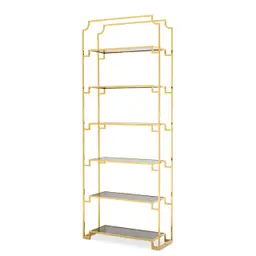 gold finish | smoke glass M