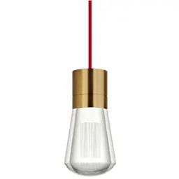Aged Brass Red LED 90 CRI WARM COLOR DIMMING 3000-2200K 120V (T24)