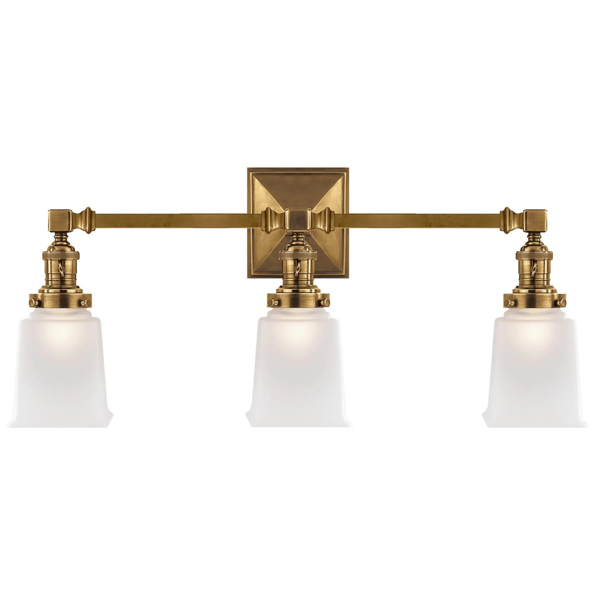 Купить Бра Boston Square Triple Light Sconce в интернет-магазине roooms.ru