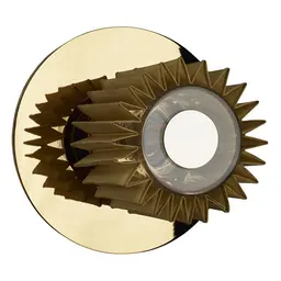 Small,Gold with Gold, 1 (Not Included)