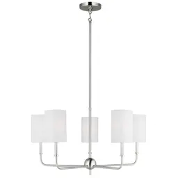 Brushed Nickel LED Bulb(s) Included