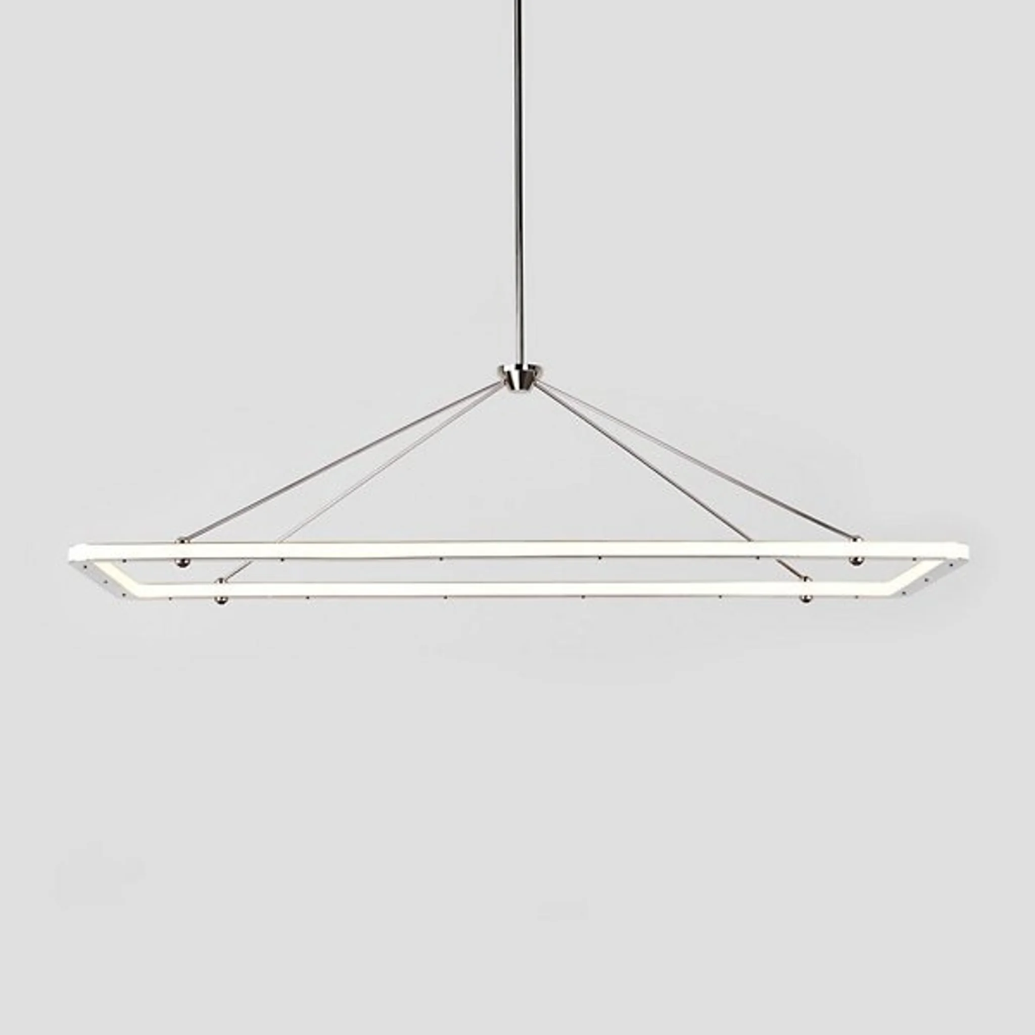 Купить Подвесной светильник Halo Rectangle Pendant Light в интернет-магазине roooms.ru