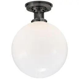 Bronze White Glass