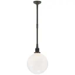 Bronze White Glass