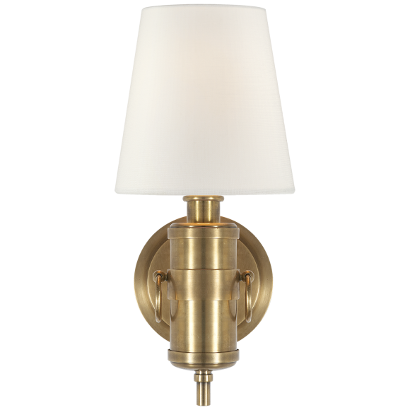 Hand-Rubbed Antique Brass 4" x 6" x 6" Linen