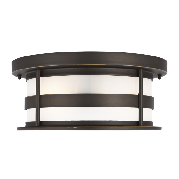 Купить Уличный накладной светильник Wilburn Two Light Outdoor Flush Mount в интернет-магазине roooms.ru
