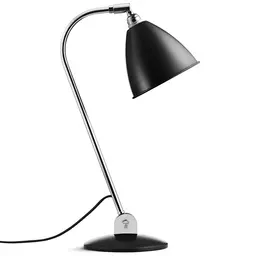 Chrome with Black, Height 5.5", Diameter 6.3"
