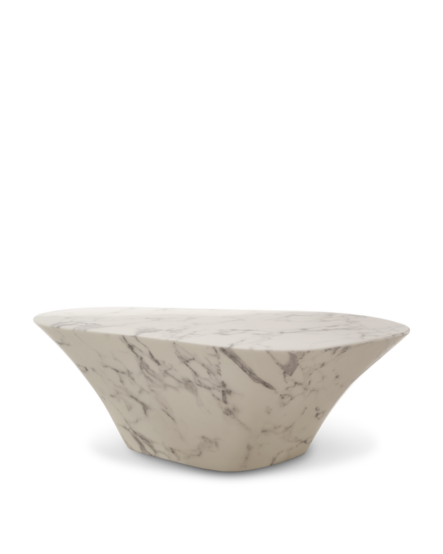 Купить Журнальный столик Oval Marble Look Coffee Table в интернет-магазине roooms.ru